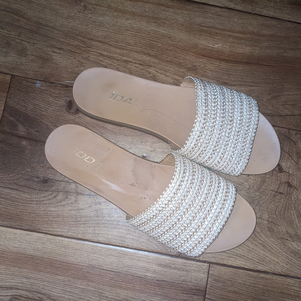 Stylish Cream Sandals
